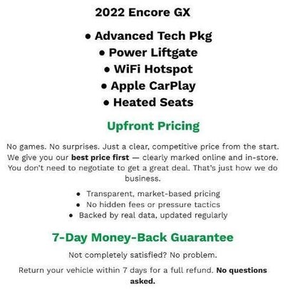 2022 Buick Encore GX Select