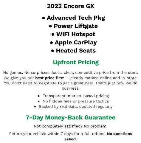 2022 Buick Encore GX Select