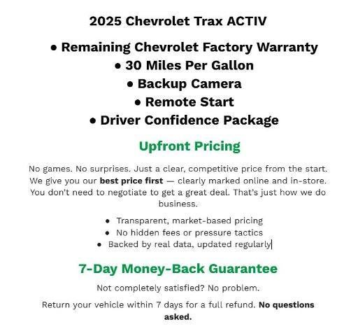 2025 Chevrolet Trax ACTIV