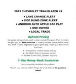 2023 Chevrolet Trailblazer LS