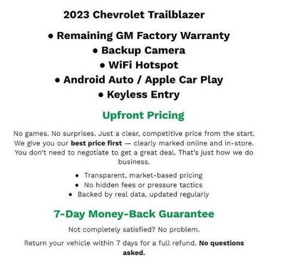 2023 Chevrolet Trailblazer LS