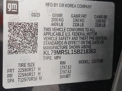 2025 Chevrolet Trailblazer LT