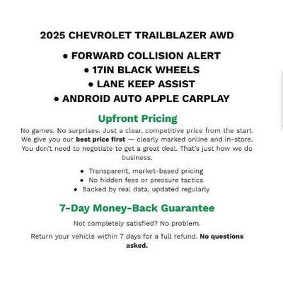 2025 Chevrolet Trailblazer LT