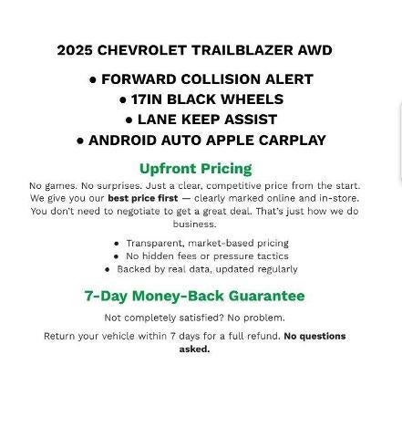 2025 Chevrolet Trailblazer LT