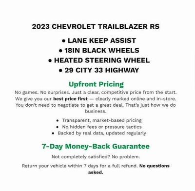 2023 Chevrolet Trailblazer RS