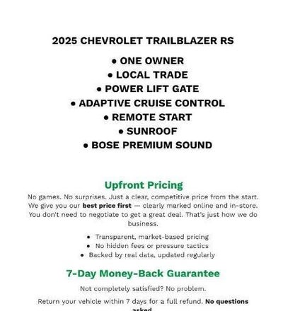 2025 Chevrolet Trailblazer RS