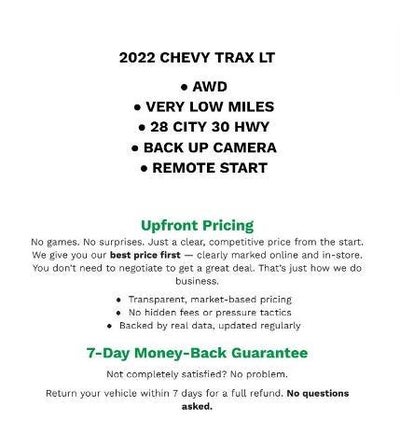 2022 Chevrolet Trax LT