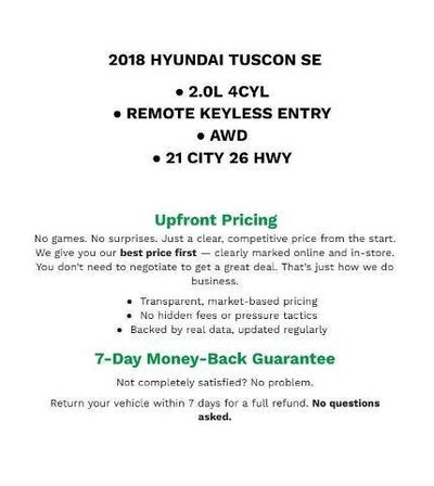 2018 Hyundai Tucson SE