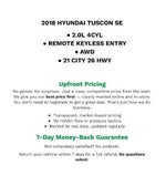 2018 Hyundai Tucson SE