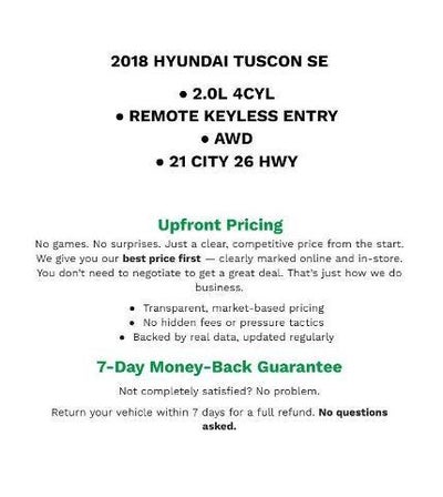 2018 Hyundai Tucson SE