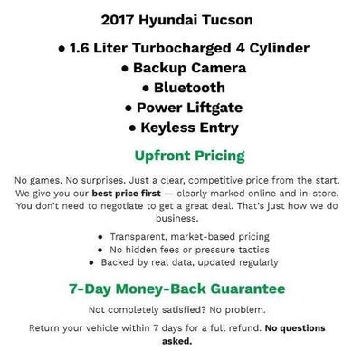 2017 Hyundai Tucson Sport