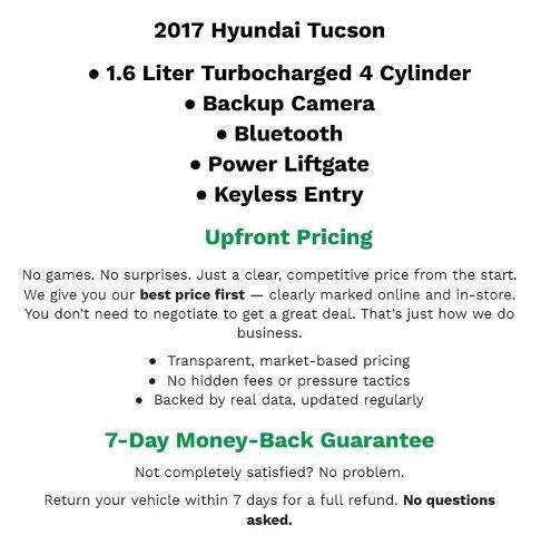 2017 Hyundai Tucson Sport