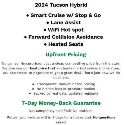 2024 Hyundai Tucson Hybrid SEL Convenience