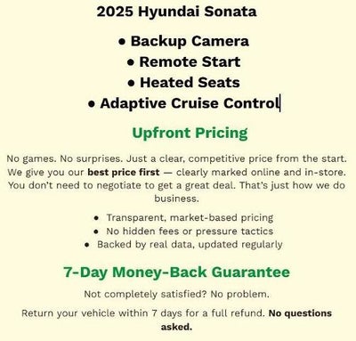 2025 Hyundai Sonata SEL