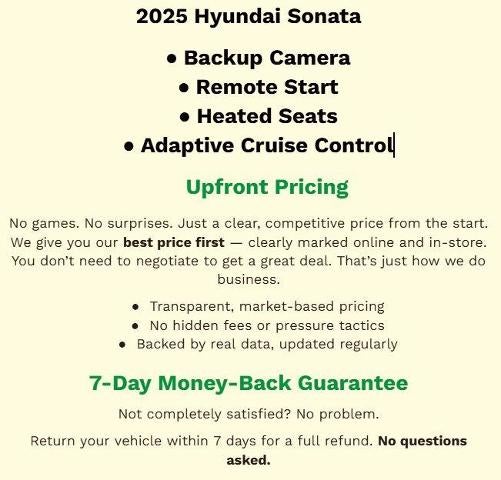 2025 Hyundai Sonata SEL