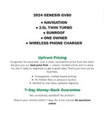 2024 Genesis GV80 Base