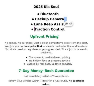 2025 Kia Soul LX