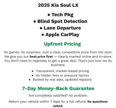 2025 Kia Soul LX