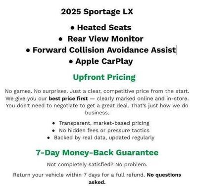 2025 Kia Sportage LX