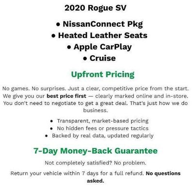 2020 Nissan Rogue SV Intelligent AWD