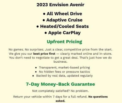 2023 Buick Envision Avenir