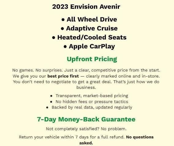 2023 Buick Envision Avenir