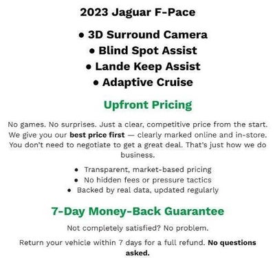 2023 Jaguar F-PACE S P250 AWD Automatic