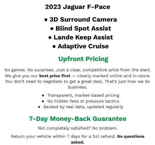 2023 Jaguar F-PACE S P250 AWD Automatic