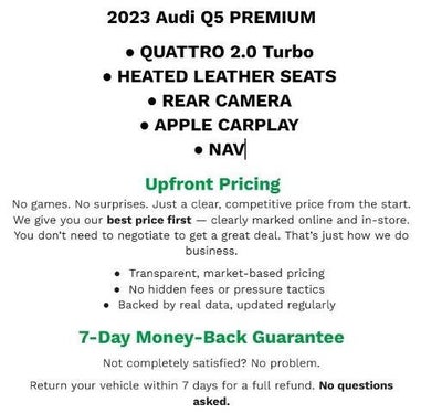 2023 Audi Q5 S line Premium Plus