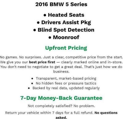 2016 BMW 528i xDrive
