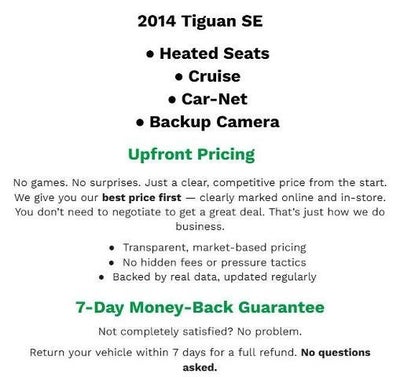 2014 Volkswagen Tiguan SE