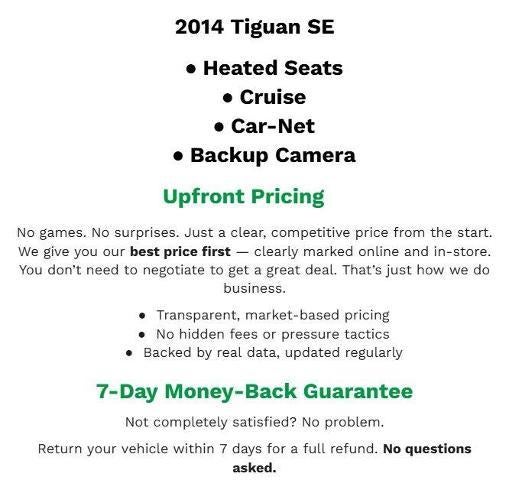 2014 Volkswagen Tiguan SE