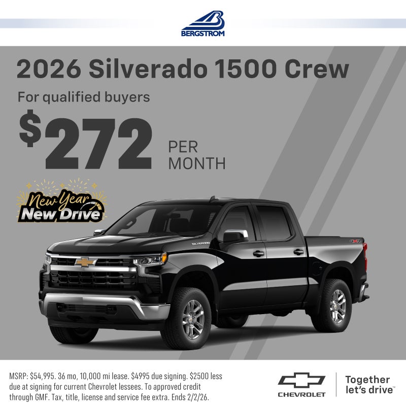 2026 Silverado 1500 Crew