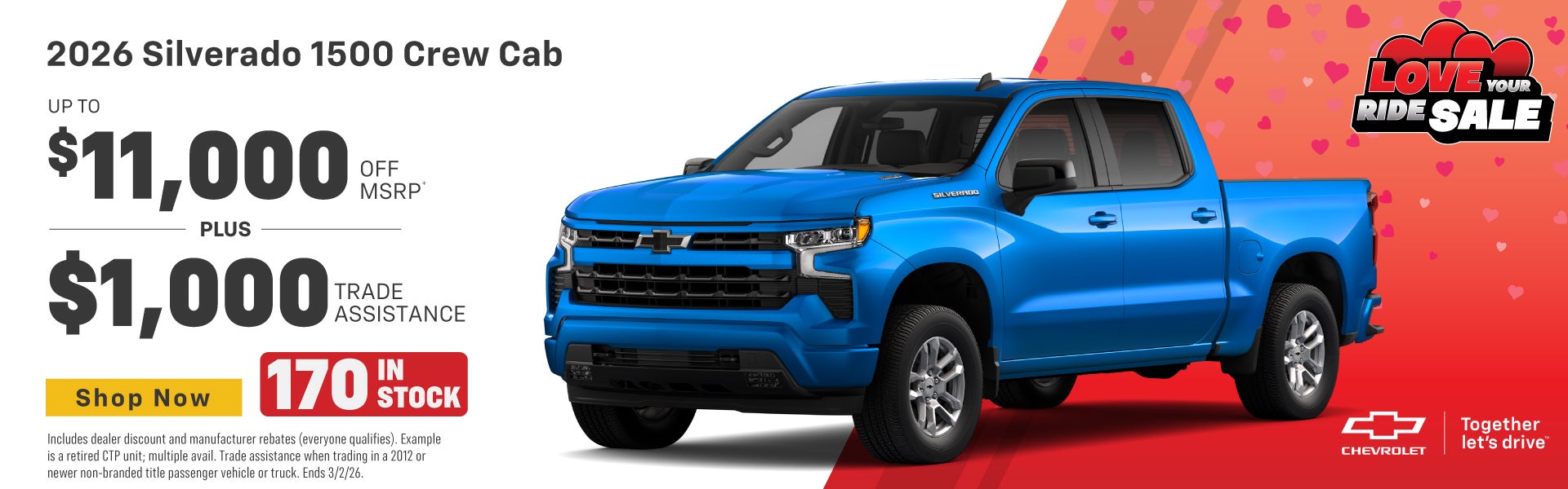 2026 Silverado 1500 Crew Cab